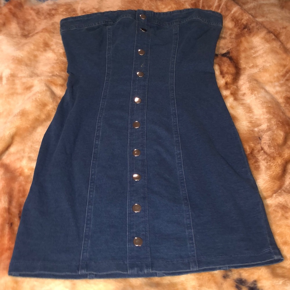 Forever 21 Jean tight fitting dress